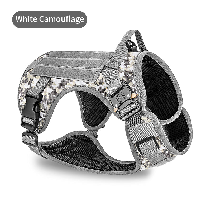 Tactical Camouflage Close Traction Harness - Pet Park