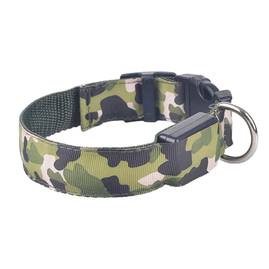 Camouflage Pet Luminous Dog Collar - Pet Park