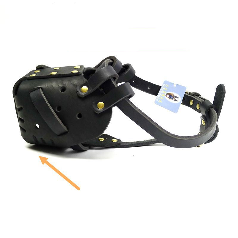 Cowhide Dog Muzzle - Pet Park