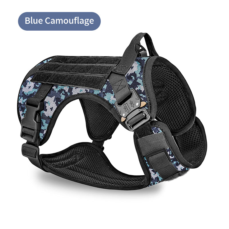 Tactical Camouflage Close Traction Harness - Pet Park