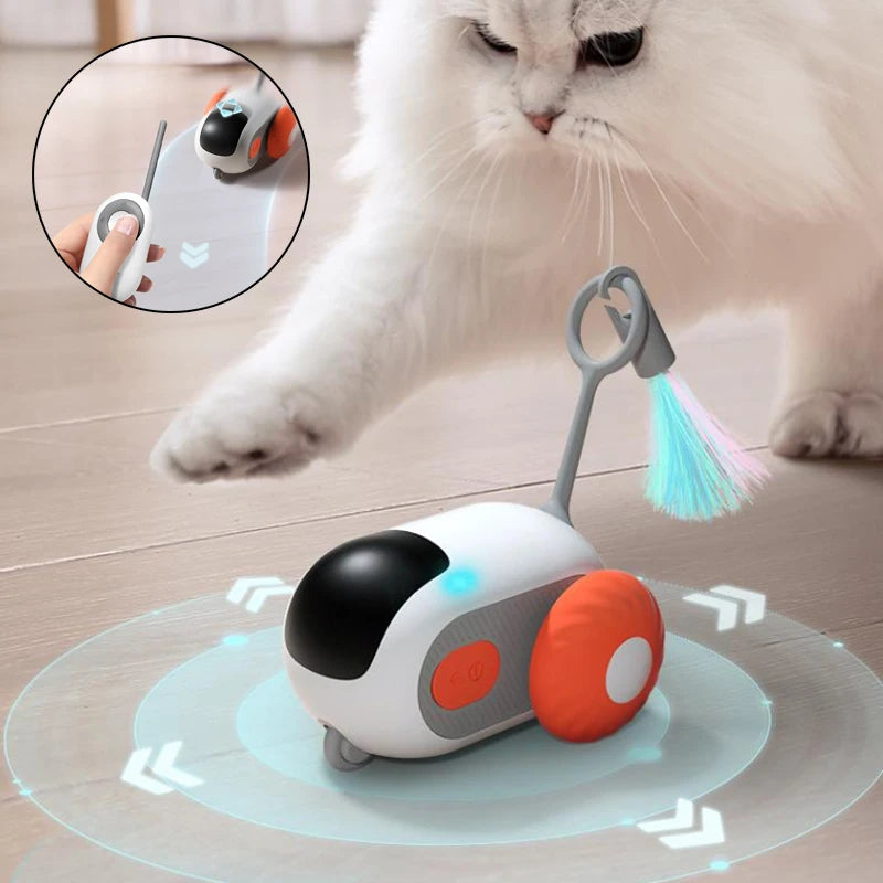 Automatic Self-moving Remote Smart Control Car Interactive Toy - Pet Park